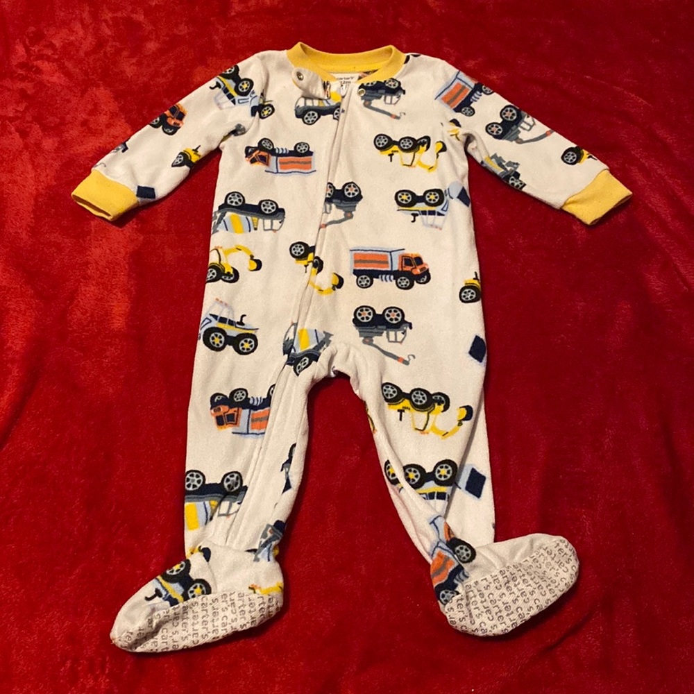 Carters boys pajama onesie 12m
